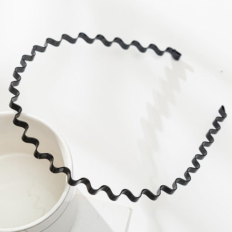 Wavy Nonslip Headband Skinny Hair Band Headdress For Face Washing Skincare