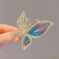 Glitter Rhinestone Hair Claw Clips Strong Hold Barrettes Hair Accessories Women