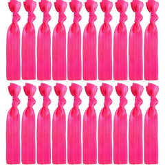 20pcs Knotted Hair Rope Elastic Ponytail Holder Hair Acces