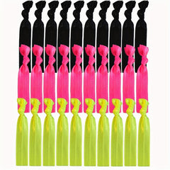 20pcs Knotted Hair Rope Elastic Ponytail Holder Hair Acces