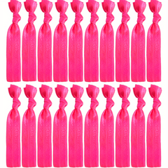 20pcs Knotted Hair Rope Elastic Ponytail Holder Hair Acces