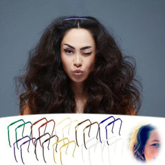 Curly Thick Hair Headband Invisible Hair Hoop Hairstyle Fixing Tool