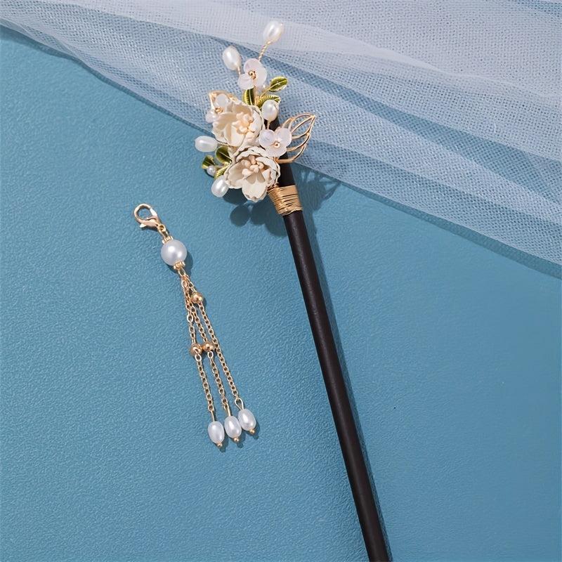 Chinese Style Flower Hairpin Vintage Hair Stick