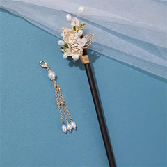 Chinese Style Flower Hairpin Vintage Hair Stick
