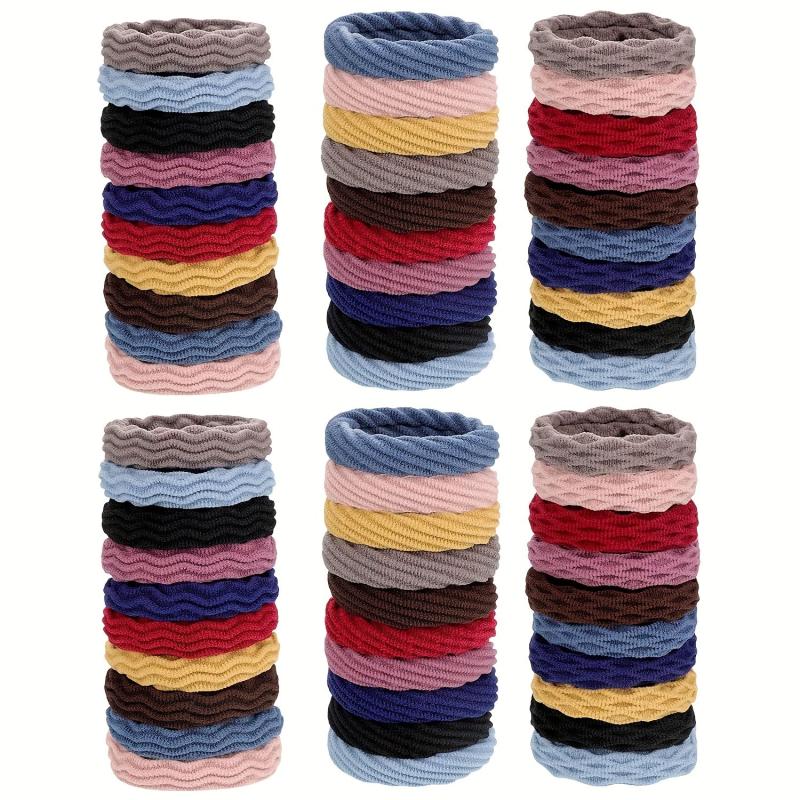Seamless Hair Tie Style Hair Rope For Thick Curly Hair Elastic Hair Ring