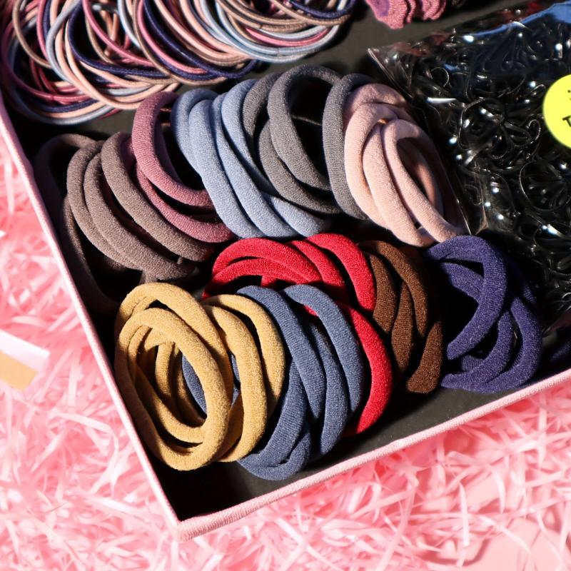 Hair Accessories Set Rubber Band Hair Tie Scrunchie Set