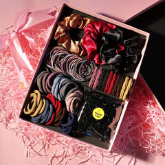 Hair Accessories Set Rubber Band Hair Tie Scrunchie Set