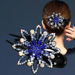 Vintage Rhinestone Hairpin Hair Clips for Women