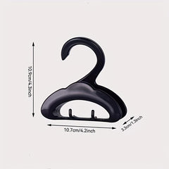 Multifunctional Arch Shaped Plastic Hanger for Household Storage