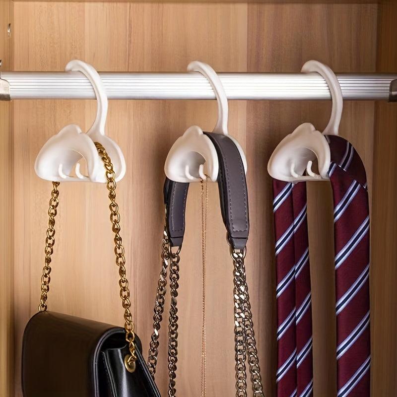 Multifunctional Arch Shaped Plastic Hanger for Household Storage