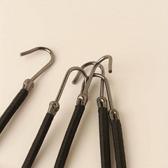 10pcs Hair Hook Tie Invisible Hair Rope Styling Tool Ponytail Holder Accessories