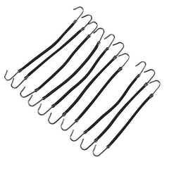 10pcs Hair Hook Tie Invisible Hair Rope Styling Tool Ponytail Holder Accessories