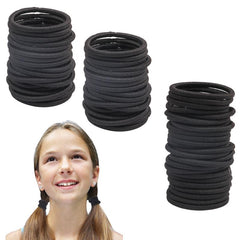 100 pcs 4MM Hair Ring Hair Rope No Seam