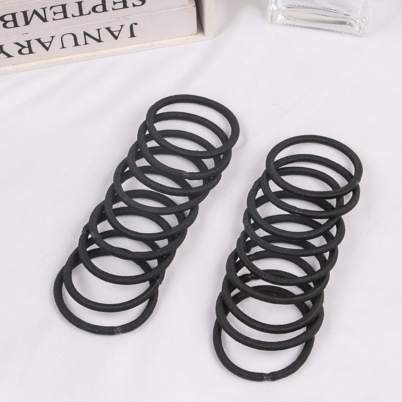 100 pcs 4MM Hair Ring Hair Rope No Seam