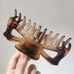 Glossy Large Hair Claw Clip for Women Girls Curly Hair