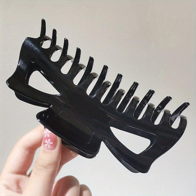 Glossy Large Hair Claw Clip for Women Girls Curly Hair