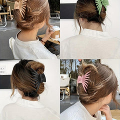 Matte Octopus Claw Clip Large Hair Clip For Thick Thin Curly Hair