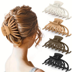 Matte Octopus Claw Clip Large Hair Clip For Thick Thin Curly Hair
