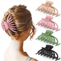 Matte Octopus Claw Clip Large Hair Clip For Thick Thin Curly Hair