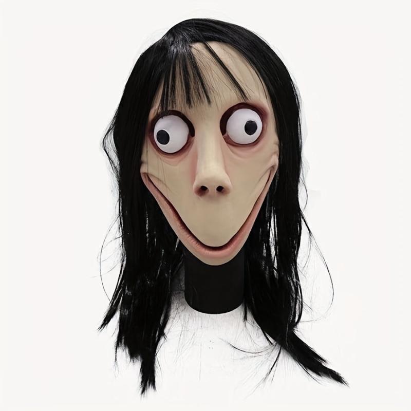 Horror Devil Mask Scary Challenge Games Evil Costume Halloween Creepy Cosplay