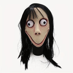 Horror Devil Mask Scary Challenge Games Evil Costume Halloween Creepy Cosplay