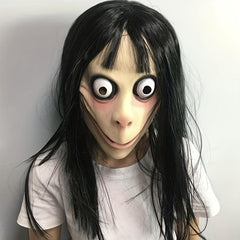 Horror Devil Mask Scary Challenge Games Evil Costume Halloween Creepy Cosplay