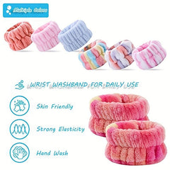Microfiber Spa Headband for Face Washing & Makeup - Bow Tie Hair Band