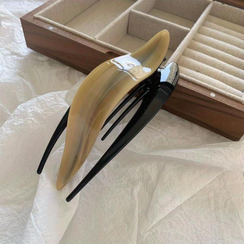 Large Acetate Duck Billed Hair Claw Clip Non-Slip Ponytail Holder