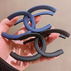 4pcs Solid Hair Claw Clip Nonslip Ponytail Holder Women Girls Hair Accessory