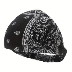 Paisley Headband Stretchy Boho Style Hair Band Headdress