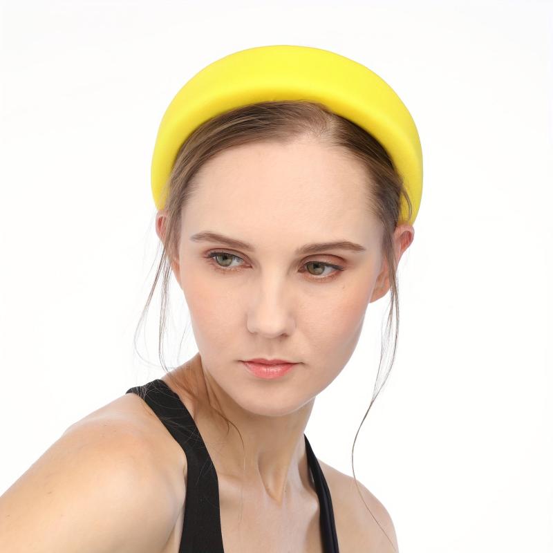 2pcs Velvet Headband Padded Hair Band Sweet Head Hoop Hair Accessories Women Gir