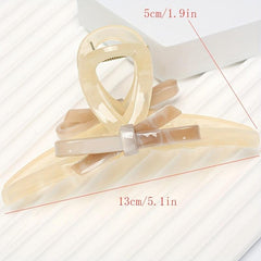Bowknot Large Hair Claw Shark Claw Female Hair Accessories