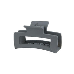 6pcs Matte Rectangle Hollow Hair Claw for Women