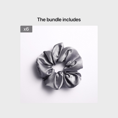 Satin Hair Scrunchies Soft Silk Scrunchie for Women Girls