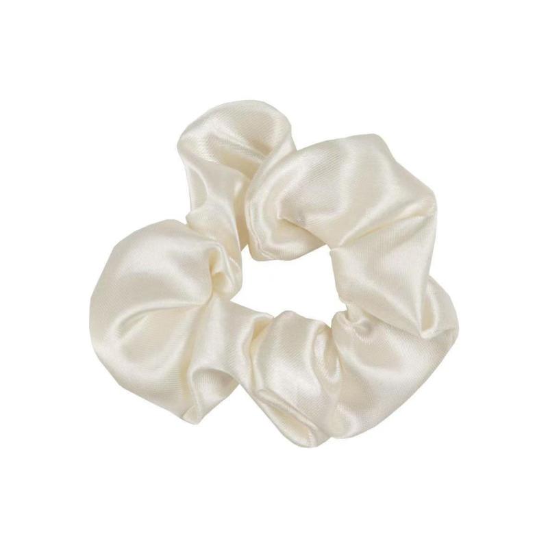 Satin Hair Scrunchies Soft Silk Scrunchie for Women Girls