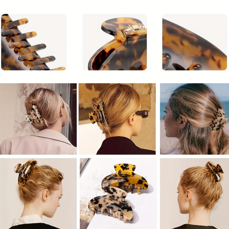 Acetic Acid Hair Claw for Women Girls