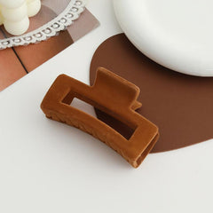 Square Claw Clips For Women Non Slip Matte Rectangle Claw Clips Small For Girls