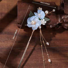 Ancient Chinese Style Hairpin Floral Hair Stick Hair Accessories For Women