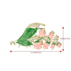 Lily Of The Valley Hair Clip Flower Claw Clip Metal Hair Accessories