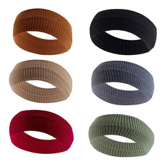 Women's Knotted Workout Headband Plain Wide Headband Hair