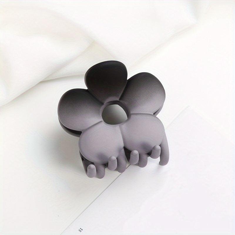 4pcs Gradient Flower Hair Claw Accessories Set