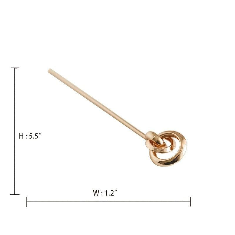 Metal Plated Bun Holder Hair Accessory