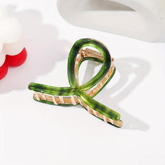 Vintage Hair Claw Cross Shape Shark Claw Ponytail Holder Hair Accessories