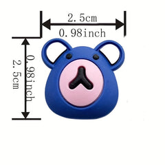 Bear Shoe Charm Clogs Shoe Buckle DIY Shoe Decoration PVC Shoe Jewelry