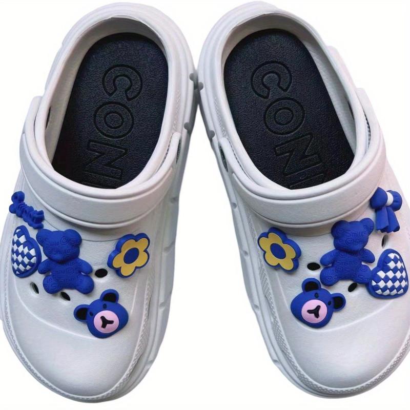 Bear Shoe Charm Clogs Shoe Buckle DIY Shoe Decoration PVC Shoe Jewelry