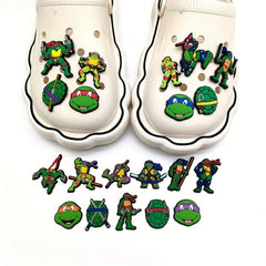 20pcs Anime Shoe Charms Clogs Wristband Charms Party Accessories