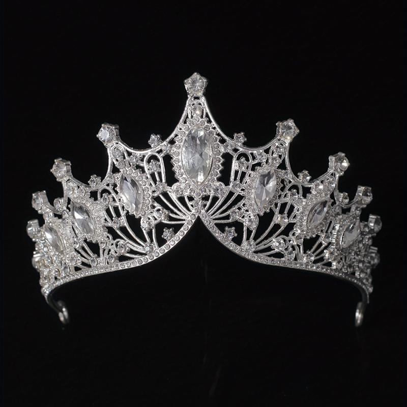 Crystal Bridal Headband Necklace Earrings Set Wedding Accessory
