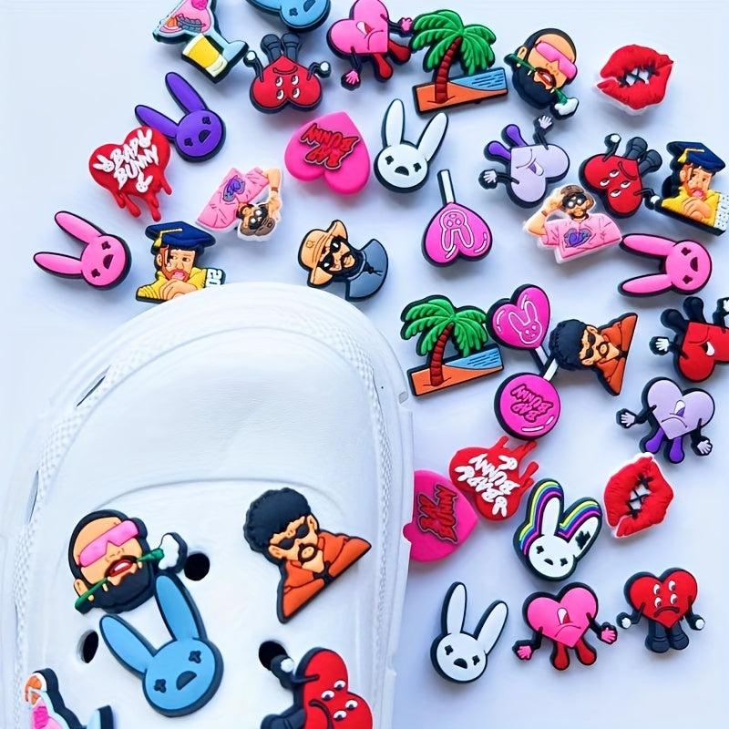 Cartoon PVC Shoe Charm Clogs Buckle Sandal DIY Decoration