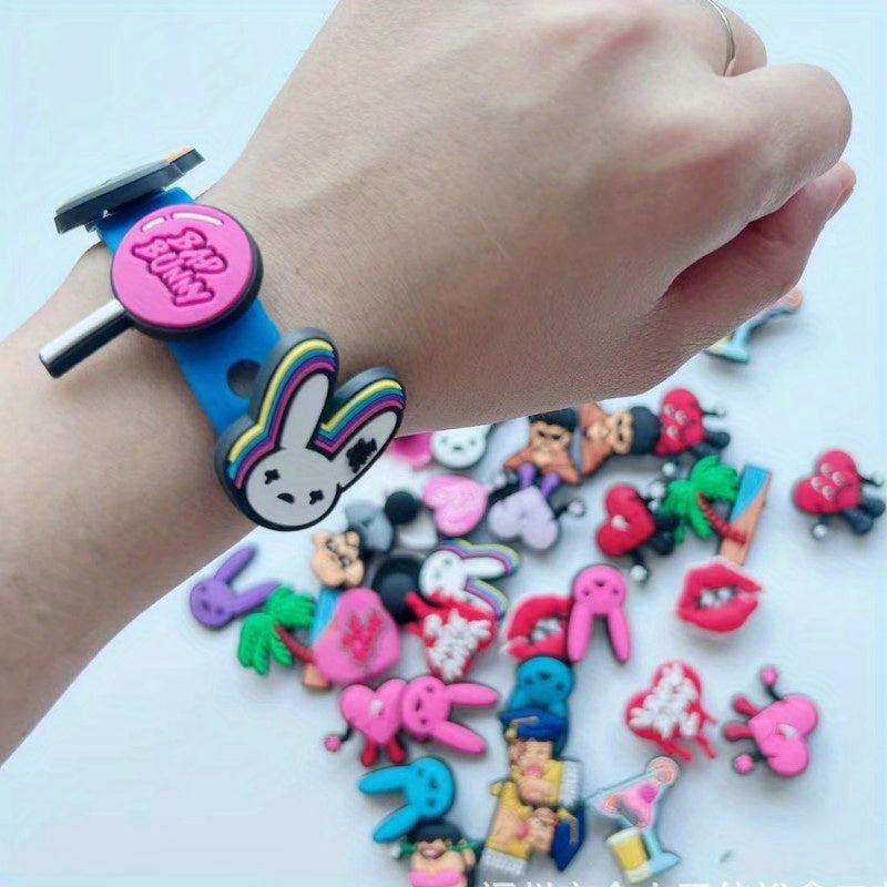 Cartoon PVC Shoe Charm Clogs Buckle Sandal DIY Decoration