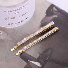 Rhinestone Crystal Hair Clip Sparkle Bobby Pins Hair Accessories